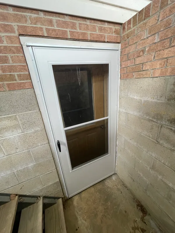 Basement Screen Door Replacement