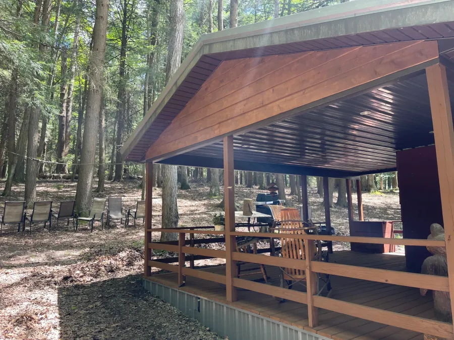After photo of Deck and Porch Staining outdoor project in Western Pennsylvania